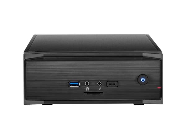 Inter-Tech MW-01 II, Mini Tower, PC, Musta, ITX, 4 cm, CE
