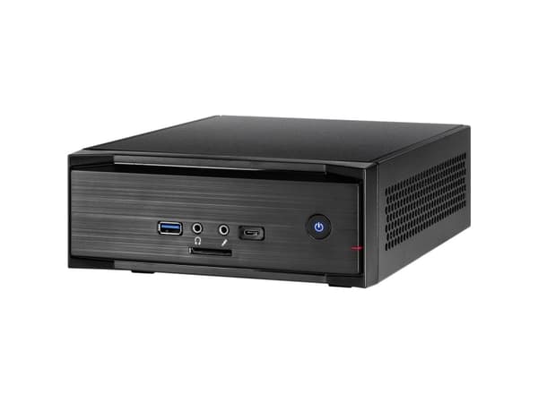 Inter-Tech MW-01 II, Mini Tower, PC, Musta, ITX, 4 cm, CE