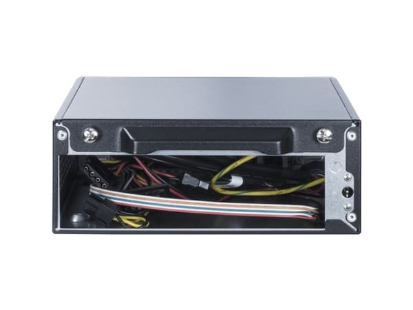 Inter-Tech MW-01 II, Mini Tower, PC, Musta, ITX, 4 cm, CE