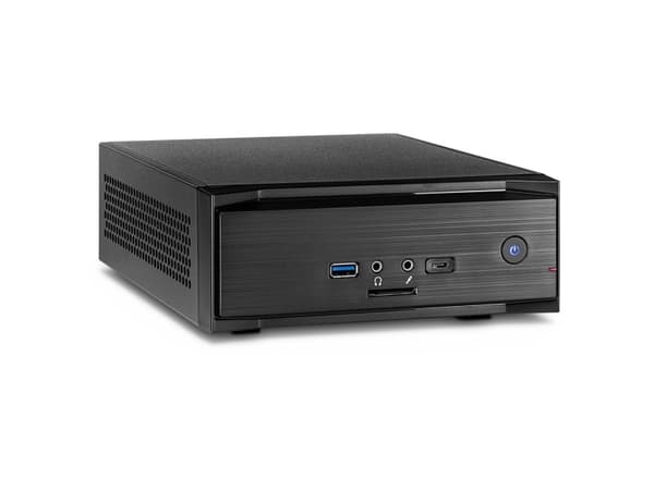 Inter-Tech MW-01 II, Mini Tower, PC, Musta, ITX, 4 cm, CE
