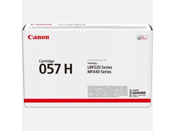 Canon 057 H - Høykapasitets - svart - original - tonerpatron - for imageCLASS LBP228, LBP236, LBP237, MF455; i-SENSYS LBP233, LBP236, MF453, MF455