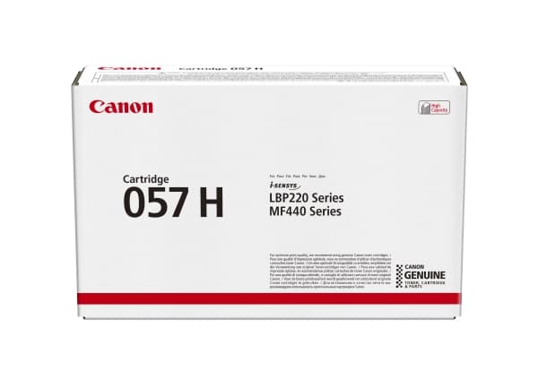 Canon 057 H - Høykapasitets - svart - original - tonerpatron - for imageCLASS LBP228, LBP236, LBP237, MF455; i-SENSYS LBP233, LBP236, MF453, MF455