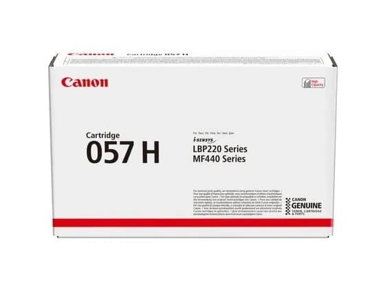 Canon 057 H - Høykapasitets - svart - original - tonerpatron - for imageCLASS LBP228, LBP236, LBP237, MF455; i-SENSYS LBP233, LBP236, MF453, MF455
