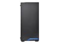 Miniatyrbilde 1 av 5: Thermaltake H100 TG - Tower - ATX - sidepanel med vindu (herdet glass) - ingen strømforsyning (PS/2) - svart - USB/lyd