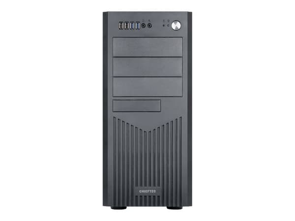 Chieftec Classic Series BM-25B-OP - Tower - ATX - ingen strømforsyning (ATX) - svart - USB/lyd