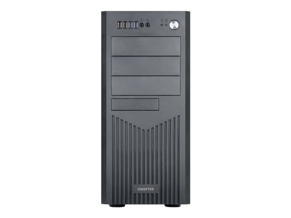Chieftec Classic Series BM-25B-OP - Tower - ATX - ingen strømforsyning (ATX) - svart - USB/lyd