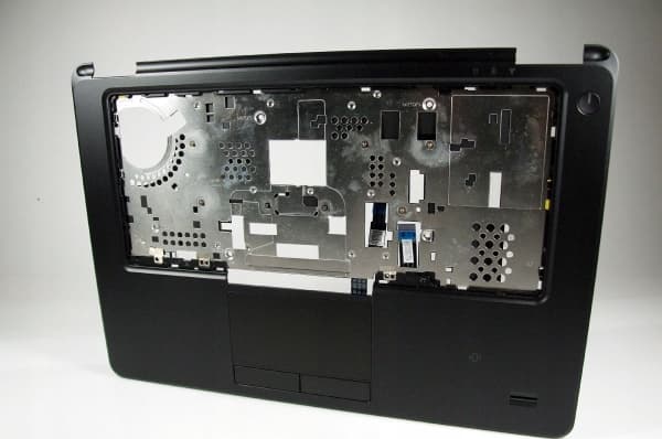 Dell - Palm rest with touchpad and fingerprint reader