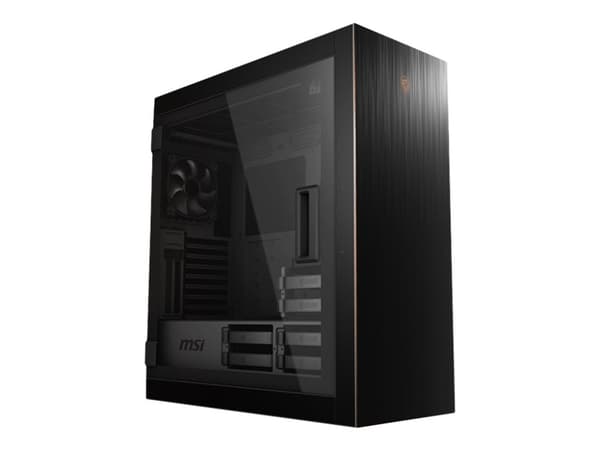 MSI MPG SEKIRA 500G, Midi Tower, PC, Musta, ATX, EATX, mikro ATX, Mini-ATX, Metalli, Karkaistu lasi, Pelaaminen