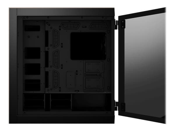 MSI MPG SEKIRA 500G, Midi Tower, PC, Musta, ATX, EATX, mikro ATX, Mini-ATX, Metalli, Karkaistu lasi, Pelaaminen
