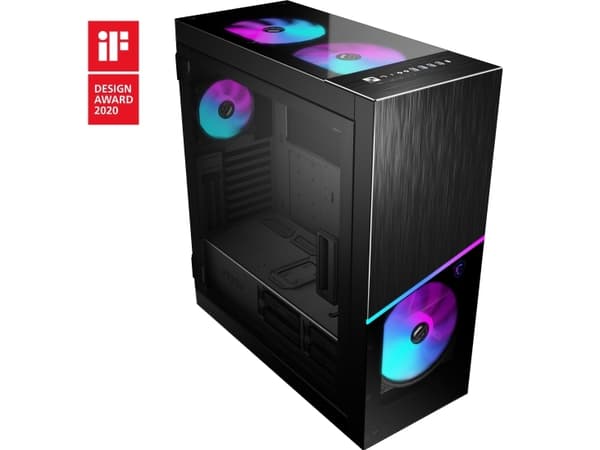 MSI MPG SEKIRA 500X - Tower - utvidet ATX (E-ATX) - sidepanel med vindu (herdet glass) - ingen strømforsyning (ATX) - svart - USB/lyd