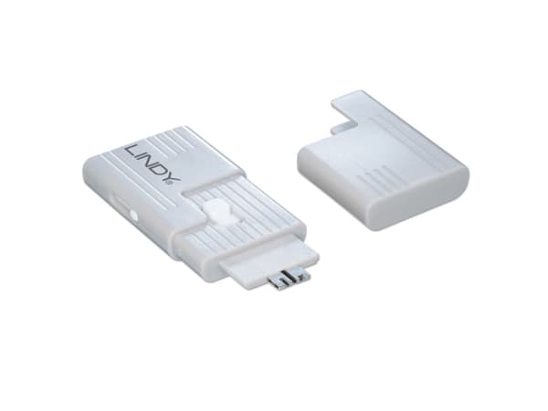 Lindy 40478, Porttisulku + avain, valkoinen, akryylinitriilibutadieenistyreeni, 10 g