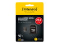 Pikkukuva 3 / 5: Intenso Premium - Flash-muistikortti (microSDXC-SD-sovitin sisältyy) - 256 GB - UHS-I / Class10 - microSDXC UHS-I