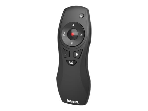Hama 00139916, RF, 2,4 GHz, 15 m, AAA, USB, Sort