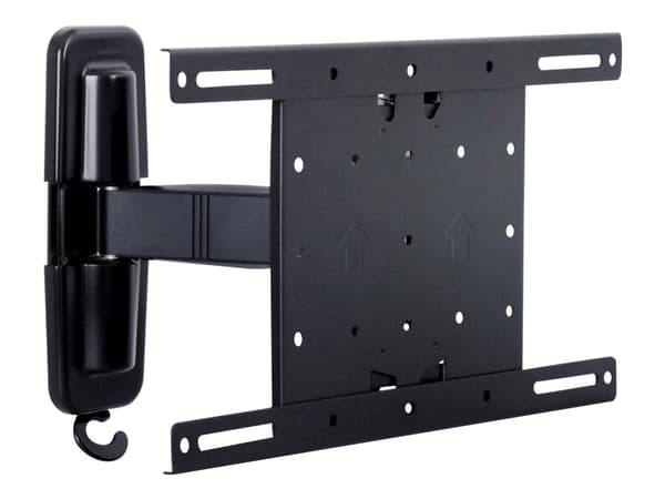 Multibrackets M VESA Flexarm Tilt & Turn II - Monteringssats (lutningsbart väggfäste) - för platt panel - svart - skärmstorlek: 26"-42" - väggmonterb Svart