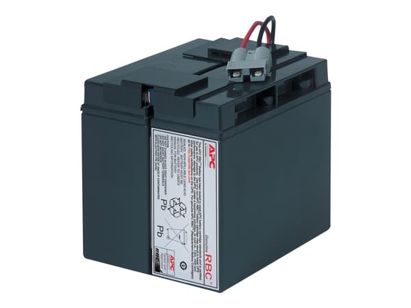 APC Replacement Battery Cartridge #7 - UPS-batteri - 1 x batteri - blysyre - svart - for P/N: SMT1500C, SMT1500I-AR, SMT1500IC, SMT1500NC, SMT1500TW,