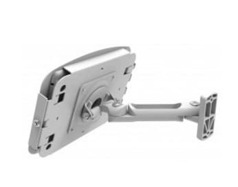 Compulocks VESA Swing Arm Mount - Monteringssett (svingarm) - for nettbrett - stål - hvit - under skap, inni vegghjørne, utenfor vegghjørne - for Axi