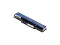 Miniatyrbilde 2 av 5: Green Cell - Batteri til bærbar PC (tilsvarer: Acer AS09A41, Acer AS09A31) - litiumion - 6-cellers - 4400 mAh - svart - for Acer Aspire 5532, 5732Z,