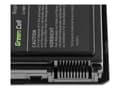 Miniatyrbilde 5 av 5: Green Cell - Batteri til bærbar PC (tilsvarer: ASUS A32-F5) - litiumion - 6-cellers - 4400 mAh - svart - for ASUS F5GL; F5M; F5N; F5R; F5RL; F5SL; F5