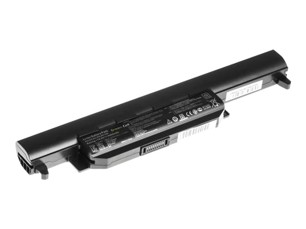 Green Cell - Batteri til bærbar PC (tilsvarer: ASUS A32-K55) - litiumion - 6-cellers - 4400 mAh - svart - for ASUS K55; R500; R700