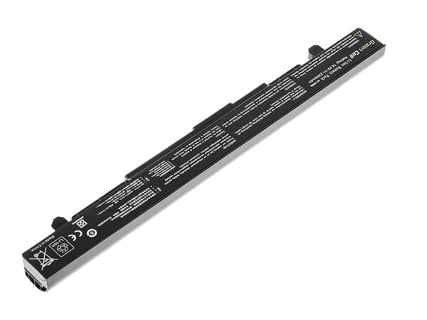Green Cell - Batteri til bærbar PC (tilsvarer: Asus A41-X550A) - litiumion - 4-cellers - 2200 mAh - svart - for ASUS R510CA; X550CA; X550CC; X550VC