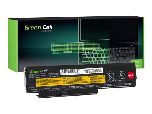 Green Cell - Batteri til bærbar PC (tilsvarer: Asus A41-X550A) - litiumion - 4-cellers - 4400 mAh - svart - for ASUS R510CA; X550CA; X550CC; X550VC