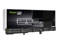 Miniatyrbilde 3 av 5: Green Cell - Batteri til bærbar PC (tilsvarer: Asus A31N1319, Asus A41N1308) - litiumion - 3-cellers - 2200 mAh - svart - for ASUS F551CA; F551MA; F5