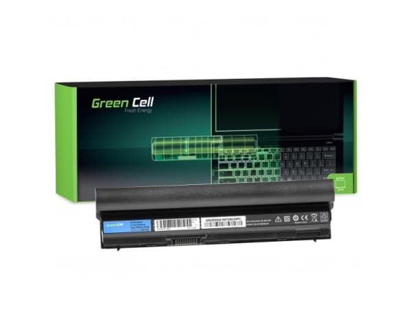 Green Cell - Batteri til bærbar PC (tilsvarer: Dell RFJMW, Dell FRR0G) - litiumion - 6-cellers - 4400 mAh - svart - for Dell Latitude E6220, E6230