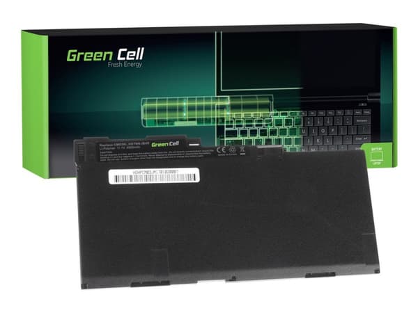 Green Cell - Batteri til bærbar PC (tilsvarer: HP CM03XL) - litiumpolymer - 4000 mAh - svart - for HP EliteBook 840 G1, 840 G2, 850 G1, 850 G2; ZBook