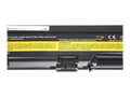 Miniatyrbilde 4 av 5: Green Cell - Batteri til bærbar PC (tilsvarer: Lenovo 42T4795) - litiumion - 9-cellers - 6600 mAh - svart - for Lenovo ThinkPad L412; L512; T410; T41