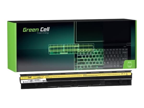 Green Cell - Batteri til bærbar PC (tilsvarer: Lenovo L12M4E01) - litiumion - 4-cellers - 2200 mAh - svart - for Lenovo IdeaPad Z710 80A3, 80AK
