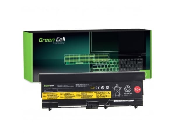 Green Cell - Batteri til bærbar PC (tilsvarer: Lenovo 45N1001) - litiumion - 6-cellers - 4400 mAh - svart