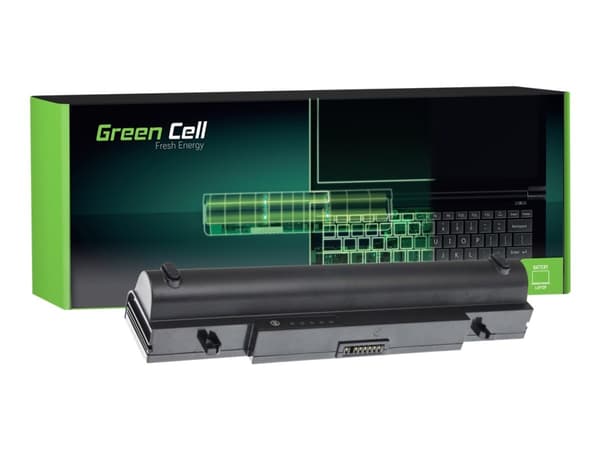Green Cell - Batteri för bärbar dator (likvärdigt med: Samsung AA-PB9NC6B, Samsung AA-PB9NS6B) - litiumjon - 9-cells - 6600 mAh - svart - för Samsung