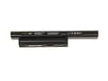 Miniatyrbilde 5 av 5: Green Cell - Batteri til bærbar PC (tilsvarer: Sony VGP-BPS22, Sony VGP-BPL22) - litiumion - 6-cellers - 4400 mAh - svart - for Sony VAIO E Series VP