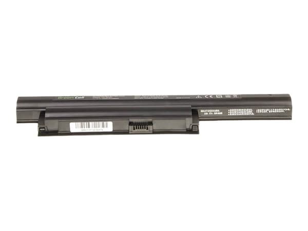 Green Cell - Batteri til bærbar PC (tilsvarer: Sony VGP-BPS22, Sony VGP-BPL22) - litiumion - 6-cellers - 4400 mAh - svart - for Sony VAIO E Series VP