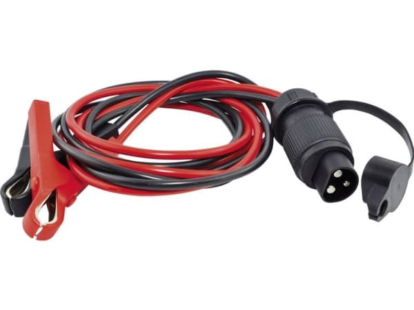 BAAS Startsystem BS12 Startkabler 6 mm² Kobber 1.50 m med stålplade-tænger