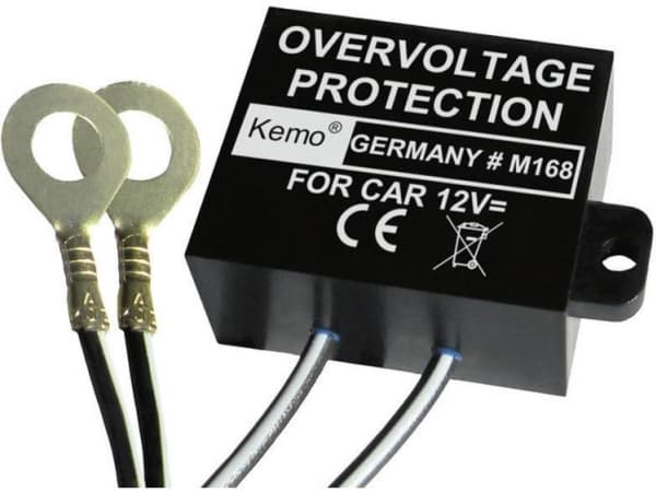 Kemo M168 Overspændingsbeskyttelse Med øje 12 V