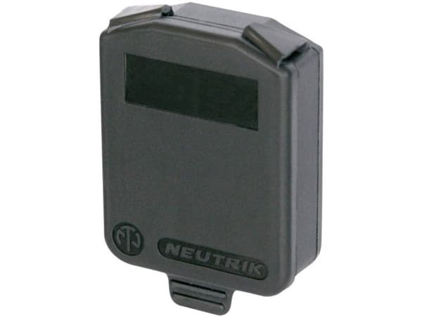 Neutrik SCDX, Svart, UL 94 HB, 1 stykker