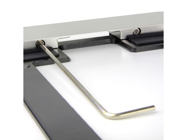 Smart Things sDock Fix Pro s34 iPad vægholder Sølv Passer til Apple: iPad Pro 12.9 (3.Generation)
