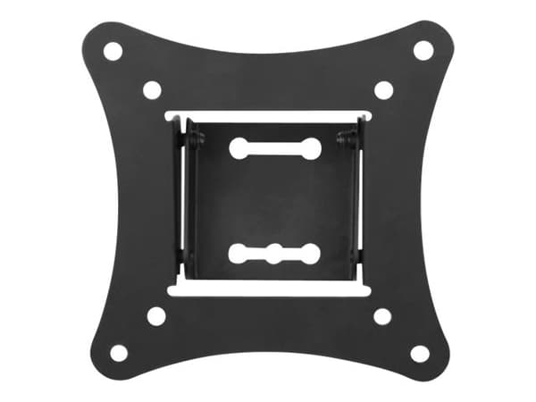 TECHly - Brakett - for flatpanel - svart - skjermstørrelse: 13"-30" - monteringsgrensesnitt: 100 x 100 mm - veggmonterbar