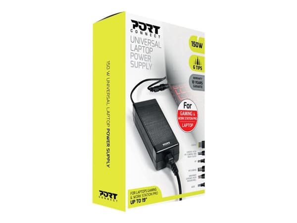 PORT Connect - Strømadapter - AC 100-240 V - 150 watt