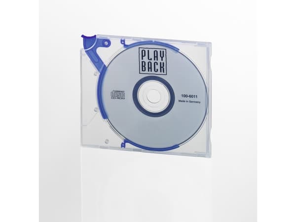 Durable 528806, DVD-kotelo, 1 levyt, Sininen, 10 kpl