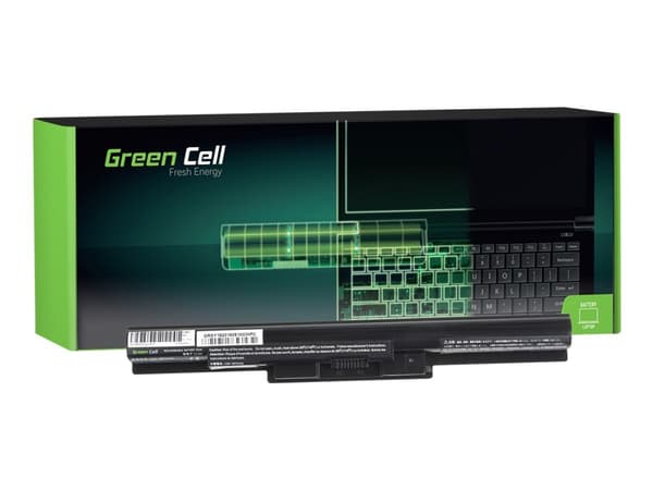 Green Cell - Batteri til bærbar PC (tilsvarer: Sony VGP-BPS35A) - litiumion - 4-cellers - 2200 mAh - svart - for Sony VAIO Fit 14E; 15E
