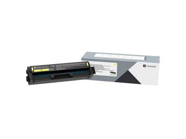 Lexmark - Gul - original - tonerpatron LCCP, LRP - for Lexmark CS331dw, CX331adwe, CX431adw, CX431dw