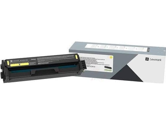 Lexmark - Gul - original - tonerpatron LCCP, LRP - for Lexmark CS331dw, CX331adwe, CX431adw, CX431dw