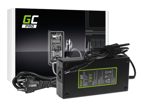 Green Cell PRO - Strömadapter - AC - 180 Watt - svart - för ASUS ROG G750; MSI GT60 2OJWS; GT60 2PE; GT60 2QD; GT60 2QE; GT70 2PC; GT70 2PE; GT70 2QD