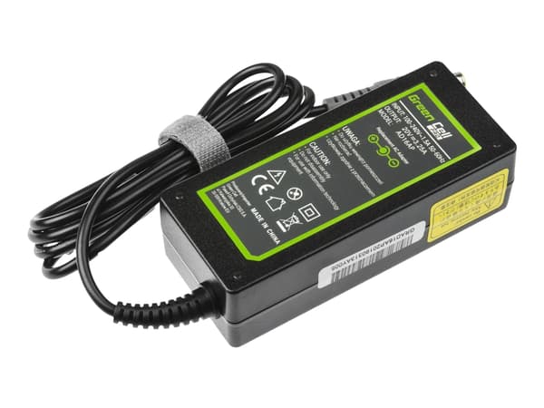 Green Cell - Pro Series - strømadapter - AC - 65 watt - svart - for Lenovo ThinkPad T430s; T510; T520; X100e; X200 Tablet; X61 Sort