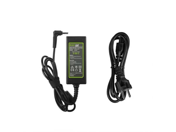 Green Cell PRO - Strømadapter - AC - 45 watt - svart - for ASUS F201; R540; VivoBook S200; X202; X200; X201; ZENBOOK UX31; UX32