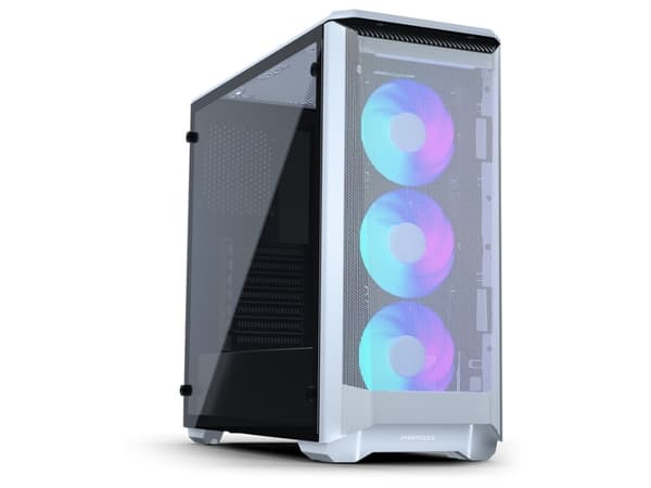 Phanteks Eclipse P400A Midi-Tower Tempered Glass DRGB - weiß - Midi/Minitower - ATX, Midi Tower, Vit, ATX, EATX, micro ATX, Mini-ATX, Stål