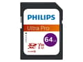 Miniatyrbild 2 av 5: Philips Ultra Pro FM64SD65B - Flash-minneskort - 64 GB - Video Class V30 / UHS-I U3 / Class10 - SDXC UHS-I