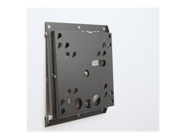 Multibrackets M VESA Wallmount Flip - Monteringssats - för LCD-display - stål - svart - skärmstorlek: 50"-95" - väggmonterbar